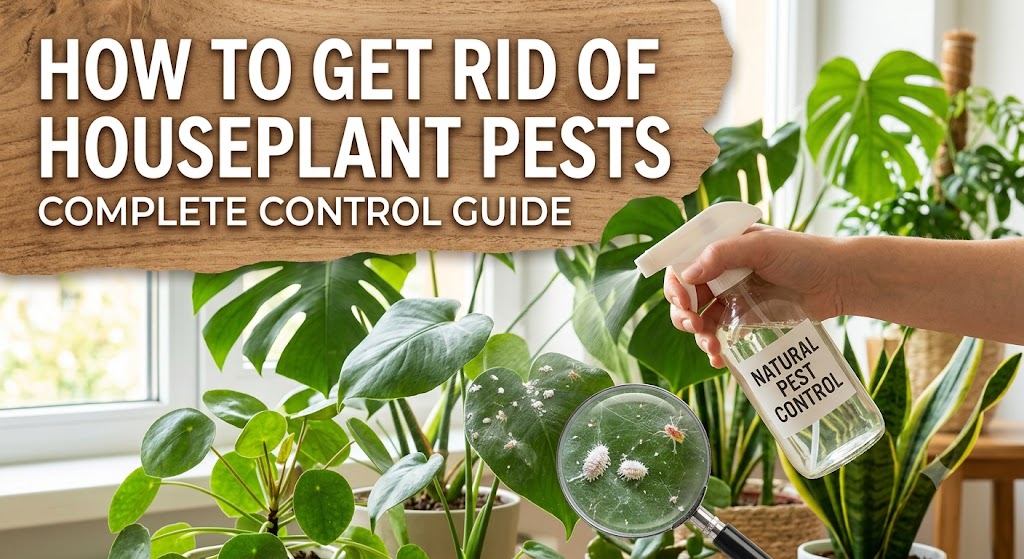 how to get rid of houseplant pests